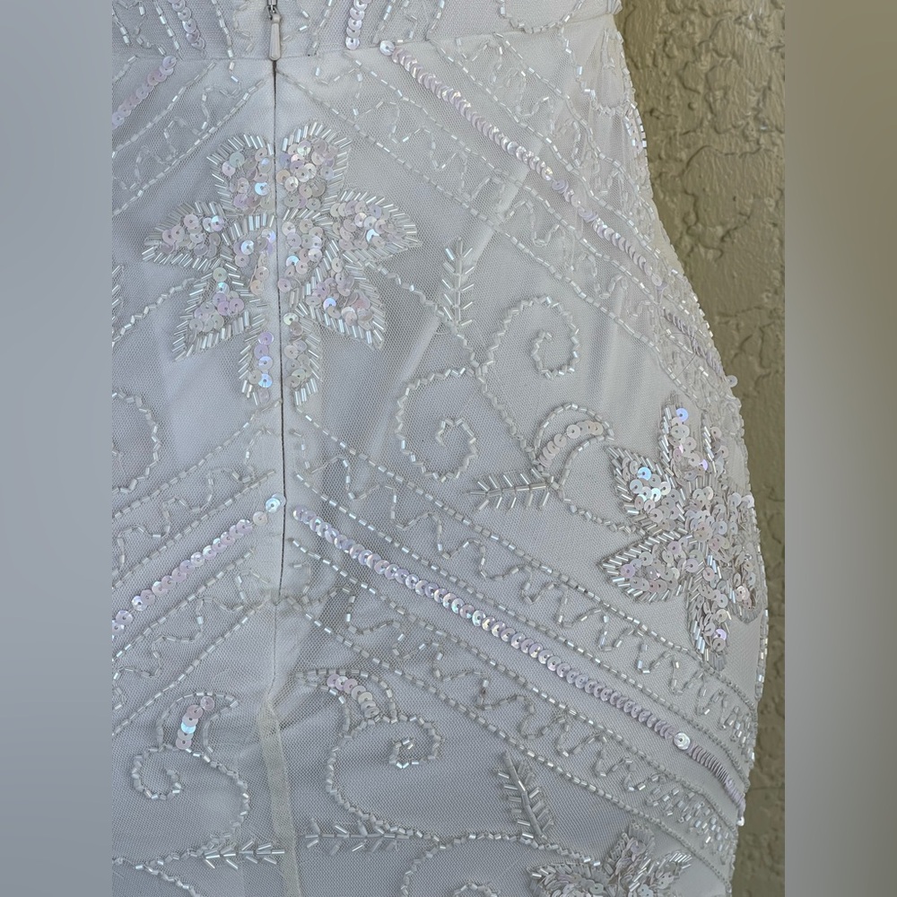 Lulu's White Lace Wedding Dress - Picture 16 of 16